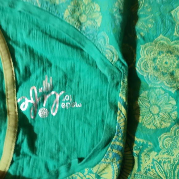 3pc made for life grey green jacket tee Sweats jcpenney lg and xl tops - Picture 3 of 11